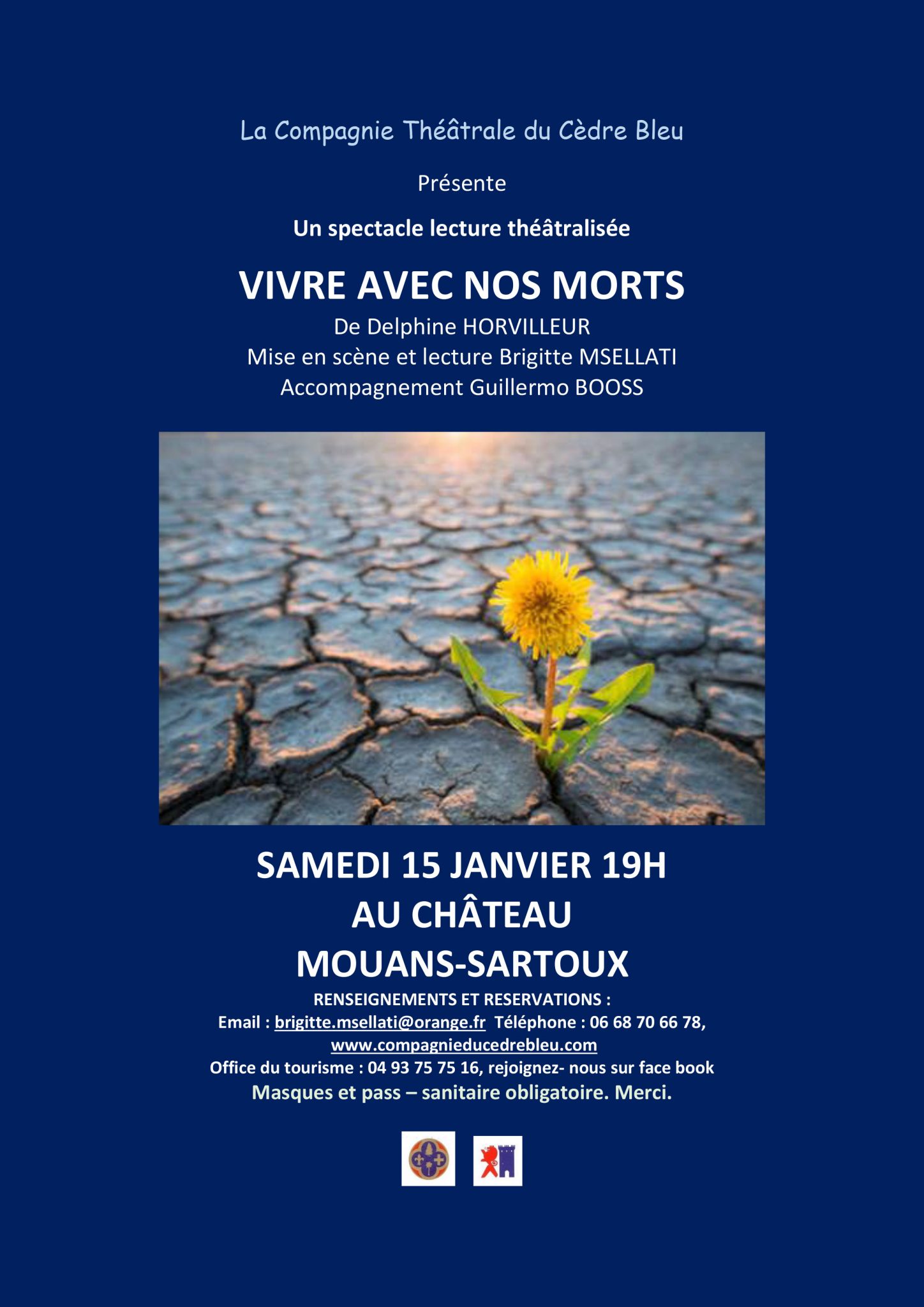 VIVRE AVEC NOS MORTS de Delphine HORVILLEUR spectacle lecture ...